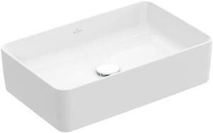 Mosdó lapra Villeroy & Boch Collaro 56x36 cm fehér színben fényes felülettel csaptelep nyílás nélkül, túlfolyás nélkül 4A2056R1