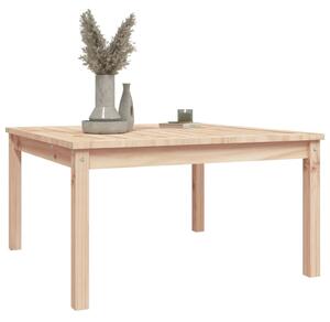 VidaXL tömör fenyőfa kerti asztal 82,5x82,5x45 cm