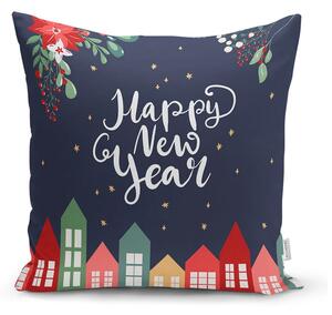 Karácsonyi mintás textil párnahuzat 43x43 cm – Mila Home