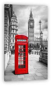 Telefonos doboz Londonban (vászonkép)