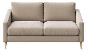 Bézs bársony kanapé 170 cm Karoto – Ame Yens