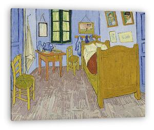 Vincent Van Gogh: Van Gogh hálószobája Arles-ban - verzió 3. (vászonkép)