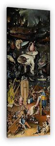 Hieronymus Bosch: A Gyönyörök kertje triptichon, A Pokol, jobb panel (vászonkép)