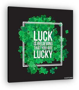 Tipikus Saint Patrick's Day háttér (vászonkép)