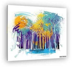 Art-erdő (vászonkép)