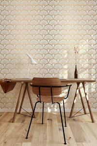 Fotótapéta Elegáns bézs színű virágmintás design, Modern fotótapéta, Modern fotótapéta, u53235 - Muralas.hu