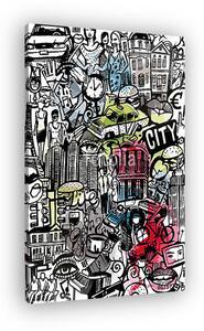 Big City Doodle (vászonkép)