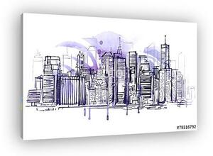 New York-i Velvet (vászonkép)