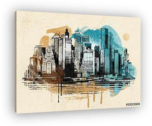 New York Vintage (vászonkép)