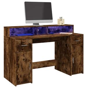 VidaXL Íróasztal - Fa - 140x55x91 cm
