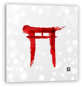 A piros torii kapu (vászonkép)