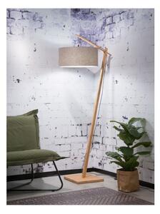 Andes állólámpa bézs búrával és bambusz lámpatesttel - Good&Mojo