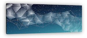 Absztrakt geometriai banner (vászonkép)