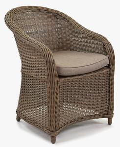 Rattan kerti szék - barna