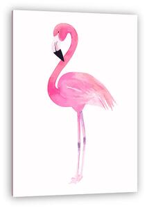 Rózsaszín flamingó (vászonkép)