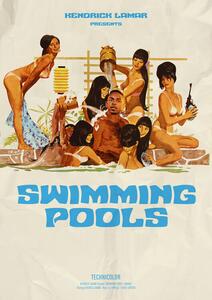 Plakát Ads Libitum - Swimming pools