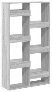 VidaXL szürke sonoma színű szerelt fa térelválasztó 100x33x175 cm