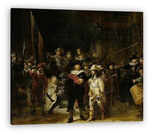 Rembrant van Rijn: Éjjeli őrjárat (vászonkép)