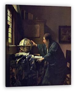 Jan Vermeer: Az asztronómus (vászonkép)