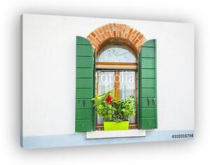 Ablak Olaszországban (vászonkép)