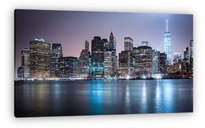 New York Skyline Manhattan (vászonkép)