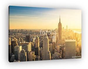 New York-i láthatár (vászonkép)