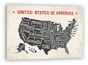 Amerikai Egyesült Államok államtitok mappája. Fekete a (vászonkép)