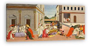 Sandro Botticelli: Szent Zenobius három csodatétele (vászonkép)