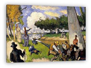 Paul Cézanne: Halászok (vászonkép)