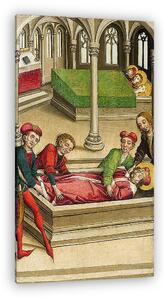 Master of Eggenburg: Szent Vencel temetése (vászonkép)