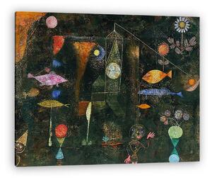 Paul Klee: Hal mágia (vászonkép)