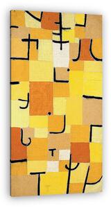 Paul Klee: Jelek sárgában (vászonkép)