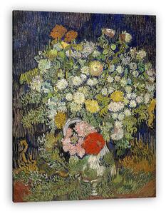 Vincent Van Gogh: Virágcsokor vázában (vászonkép)