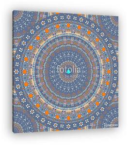 Blue Mandala (vászonkép)