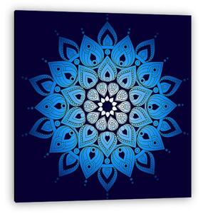 Hand drawn doodle ornate mandala illustration (vászonkép)