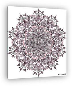 Decorative vintage vector ornament. Ornate mandala (vászonkép)