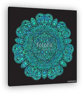 Hand drawn decorative mandala (vászonkép)
