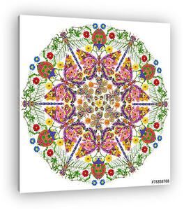 Insects mandala (vászonkép)