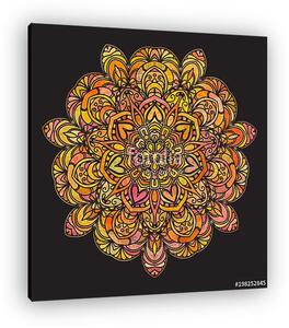 Hand drawn decorative mandala (vászonkép)