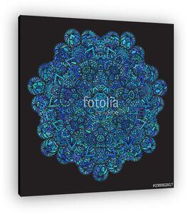 Hand drawn decorative mandala (vászonkép)