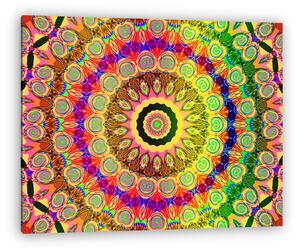 Beautiful colored mandala (vászonkép)