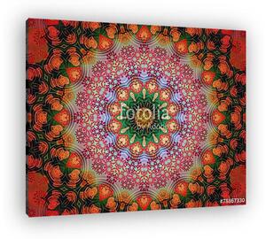 Floral energy mandala (vászonkép)