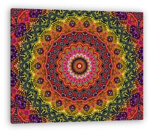 Energy mandala background (vászonkép)