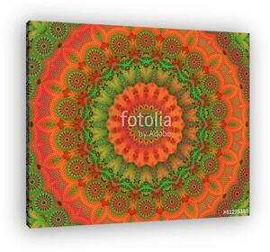 Colorful meditation mandala (vászonkép)
