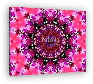 Pretty pink meditation mandala (vászonkép)
