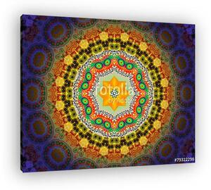 Floral mandala (vászonkép)