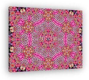 Love flowers mandala (vászonkép)