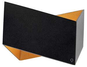 Design fali lámpa fekete arannyal - Fold