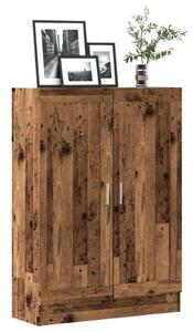 Antik Fa Könyvszekrény - 82,5x30,5x115 cm