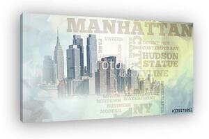 Manhattan (vászonkép)